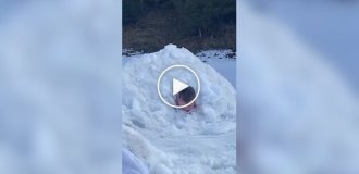 Швейцарец провел под снегом два часа и установил новый мировой рекорд
