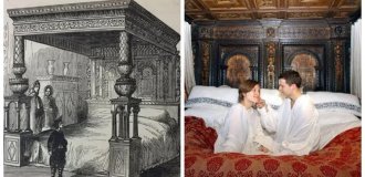 Великое ложе из Уэра (12 фото)