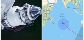 The “Cosmos-482” spacecraft launched by the USSR left orbit and fell into the Indian Ocean (2 photos + 1 video)