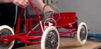 Подарок для сына: педальный Giordani Studebaker 1960