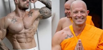 Created a show for adults: a man with a spicy past unexpectedly became a monk (4 photos)