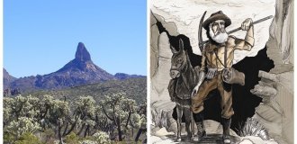 Gold of the distant hills: the mystery of the Lost Dutchman mine (10 photos)