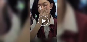Woman fails airport security check because of makeup