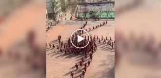 Тренировка в китайской школе боевых искусств