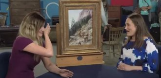 She provided for herself for the rest of her life: a woman inherited a "cheap" painting, which turned out to be a masterpiece (2 photos + 1 video)