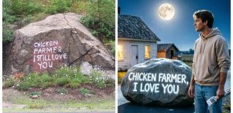 Куриный камень: как робкое признание стало главным символом маленького городка (7 фото)