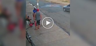 Мужчина спас жизнь велосипедистке