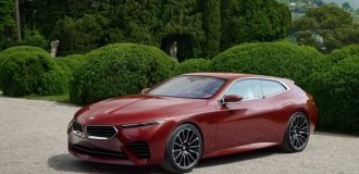 У BMW появился трёхдверный универсал Speedtop (36 фото)