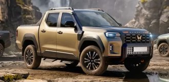 Индийская Mahindra представила конкурента Toyota Hilux (8 фото)