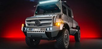 Mercedes-Benz представила концептуальный внедорожник Unimog, который может стать серийным (11 фото)