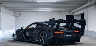 The one-of-a-kind McLaren Senna will be put up for auction (24 photos)
