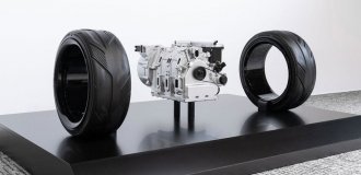 Mazda showed a new rotary engine (7 photos)