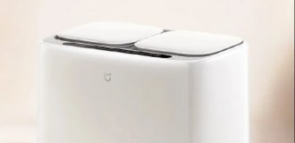 Xiaomi показала компактную стиральную машину размером с микроволновку (4 фото)