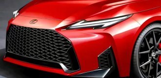 Новый Lexus ES выглядит отлично, но этот рендер F-Sport впечатляет ещё больше (3 фото)