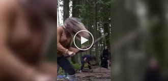 Ритуали люті: в США дівчата платять за крики в лісі лісу, люди