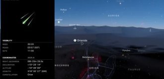 A comet not seen since the 7th century (2 photos + video)