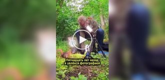 Швед, ставший персональным фотографом белок