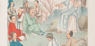 Как выглядит Евангелие, написанное в традиции гохуа (9 фото)