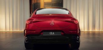 New generation Mercedes CLA (6 photos)