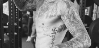 Дэвид Бекхэм готовится к лету: свежие кадры из спортзала (5 фото)