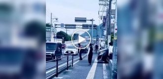 Вежливость в Японии на дорогах