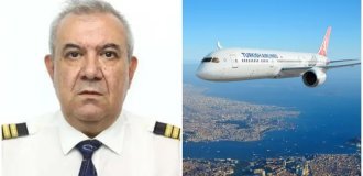 A pilot of "Turkish Airlines" died at the controls of an airplane (2 photos)