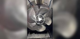 How to CNC turn a boat propeller