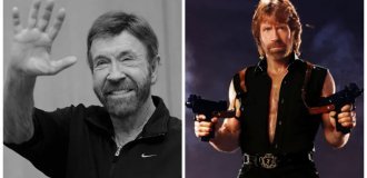 Помер американський актор Чак Норріс (2 фото)