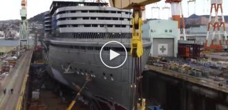 Stick-bang: a year of building a cruise liner in one and a half minutes