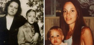 15 интригующих фотографий знаменитостей с их матерями (16 фото)