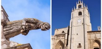 Фотограф-гаргулья: тайна каменного репортёра и пришельцы на стенах собора в Паленсии (11 фото)