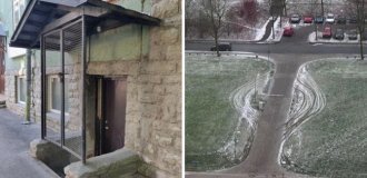 17 photos of a bad solution to serious security problems from local craftsmen (18 photos)