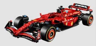 Формульний болід Ferrari SF-24 став конструктором Lego (6 фото)