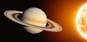 Do you know what Saturn's rings are made of? (2 photos)