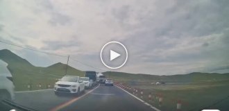Отказ тормозов у грузовика