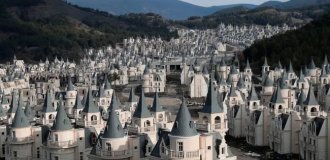 Посёлок-призрак в Турции (4 фото + 1 видео)