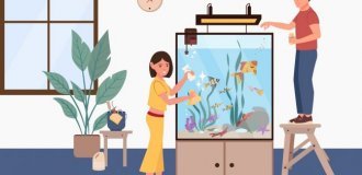 Как изменение качества воды, вида рыбы и размера аквариума влияет на цену его чистки
