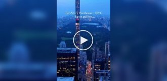 Роскошный пентхаус в небоскребе Нью-Йорка