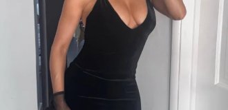 Ева Лонгория выбрала total black и не прогадала (4 фото + видео)