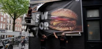 В Амстердаме запретили наружную рекламу мяса и ископаемых видов топлива (2 фото)