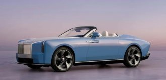 Rolls-Royce Project Nightingale: 100 экземпляров роскошного электрокара с «звёздным» салоном (4 фото)