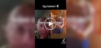 A woman in Hungary set herself on fire for money in a challenge with a stranger from the Internet