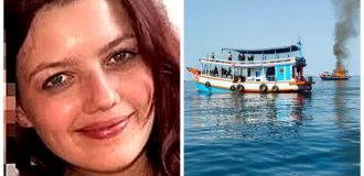 A British tourist burned to death in a fire on a pleasure boat in Thailand (2 photos + 1 video)