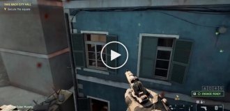 An unusual apartment in the game Battlefield 6