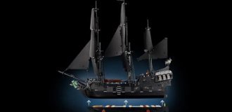 Что подарить мальчику за 30: Lego выпускает «Чёрную жемчужину» из «Пиратов Карибского моря» (5 фото)