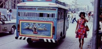 31 цветная фотография, документирующая жизнь Гаити в 1970-е (31 фото)