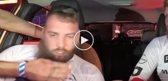 Джиу-джитсу в салоне автомобиля