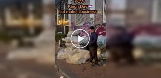 В Нидерландах после Дня короля массово сдают собранные банки