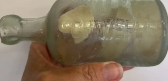 На пляже нашли бутылку с посланием солдат Первой мировой войны (3 фото)