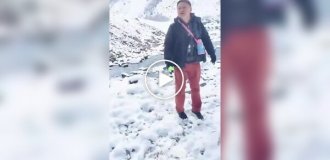 Туриста раздавило глыбой льда в ледяной пещере